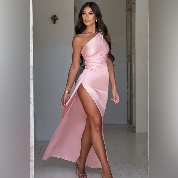 BABYBOO ARIEL MAXI DRESS - BLUSH - Picture 4 of 7